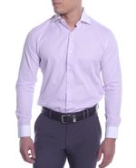 104784561-Camisa-formal-PuroEGO-slim-fit-morado-claro-texturizada-para-hombre