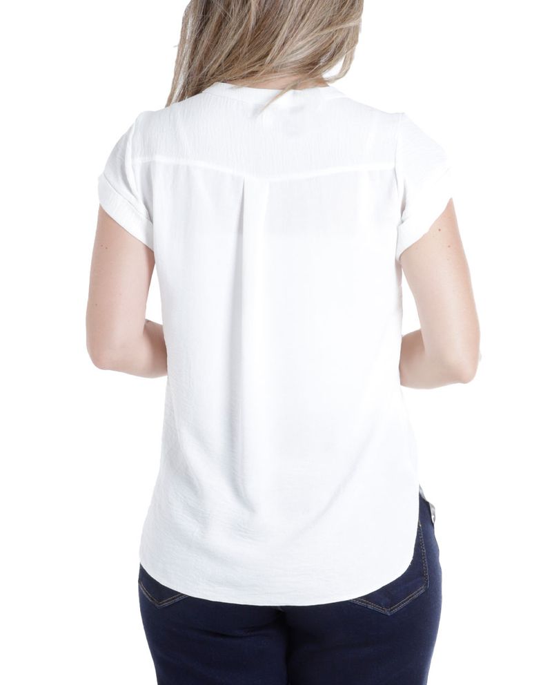 104828274-Blusa-First-formal-blanca-manga-corta-para-mujer