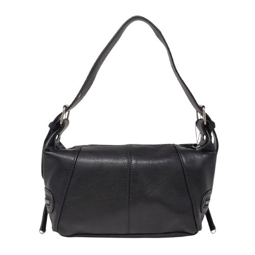 Cartera shoulder bag color negro para mujer