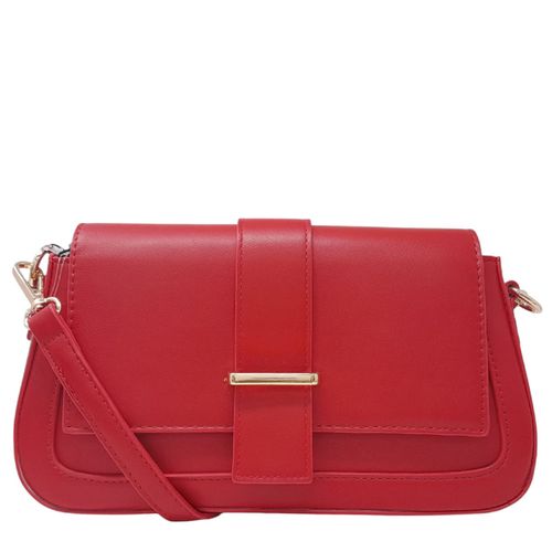 Cartera crossbody color rojo para mujer