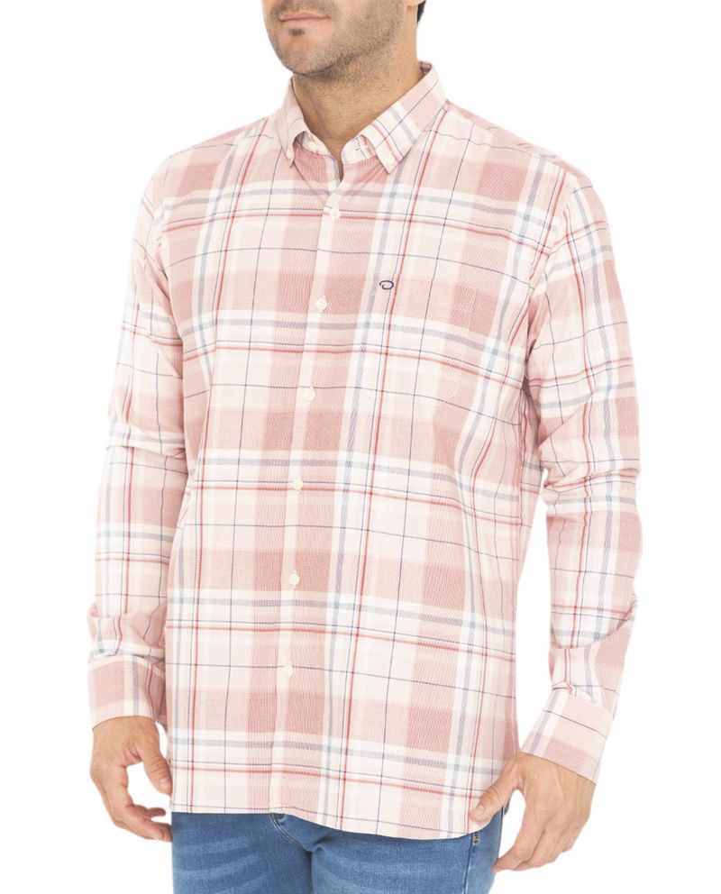 104826153-Camisa-casual-Oscar-de-la-Renta-multicolor-cuadriculada-para-hombre