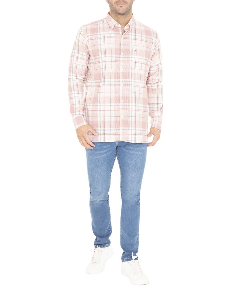 104826153-Camisa-casual-Oscar-de-la-Renta-multicolor-cuadriculada-para-hombre