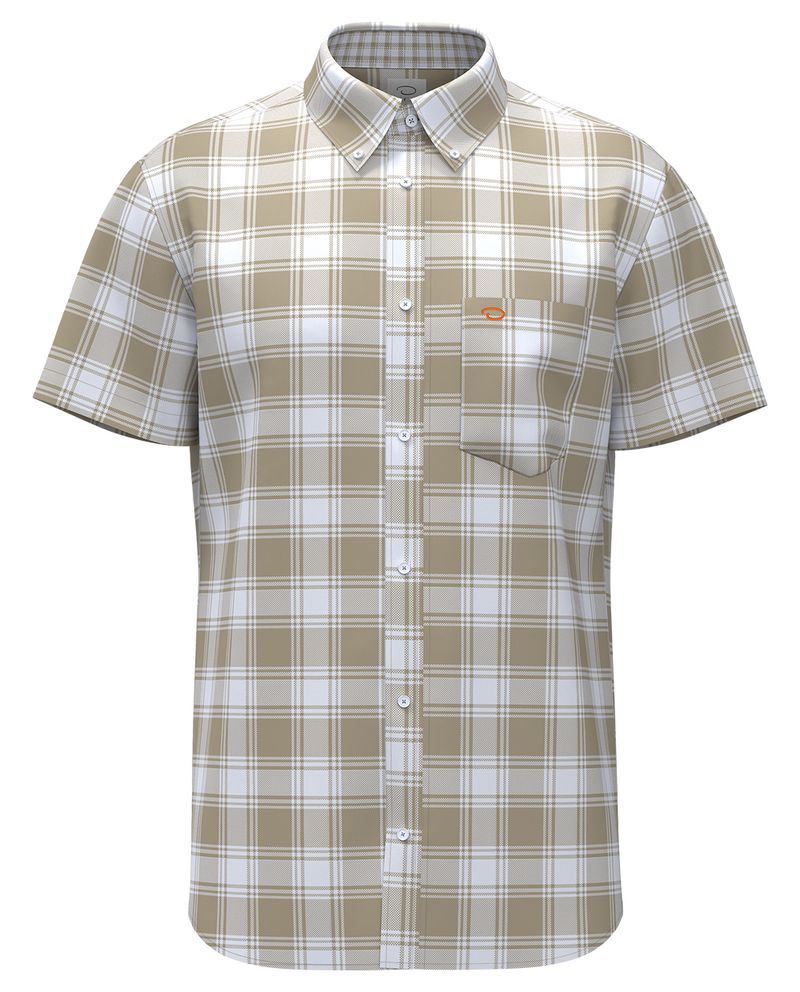 104826160-Camisa-casual-Oscar-de-la-Renta-bicolor-cuadriculada-para-hombre