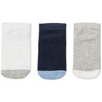 Set-de-3-pares-de-calcetines-multicolor-solido-para-niño-104852310