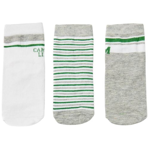 Set de 3 pares de calcetines multicolor con estampado para niño