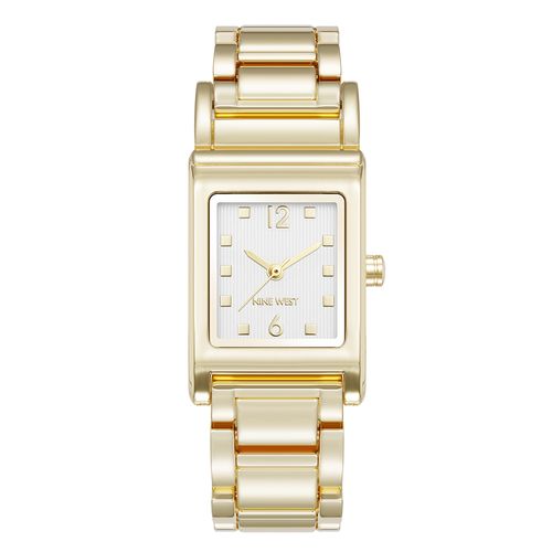 Reloj Nine West análogo metálico dorado para mujer