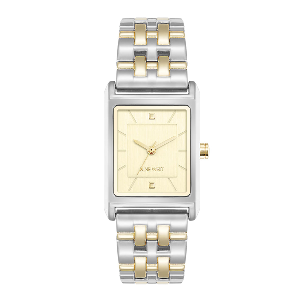 Reloj Nine West análogo metálico bicolor para mujer - Siman Costa Rica