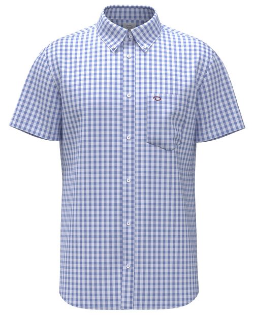 Camisa casual Oscar de la Renta bicolor cuadriculada para hombre
