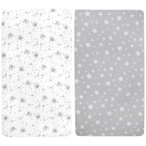 Set de 2 forros para colchón de cuna