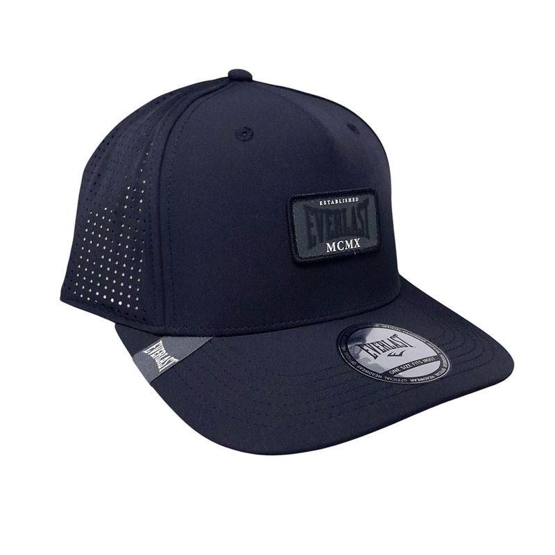 Gorra deportiva Everlast established negra para hombre - Siman