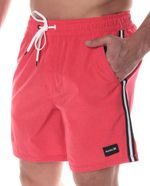104662102-Short-de-baño-Hurley-rojo-heather-para-hombre