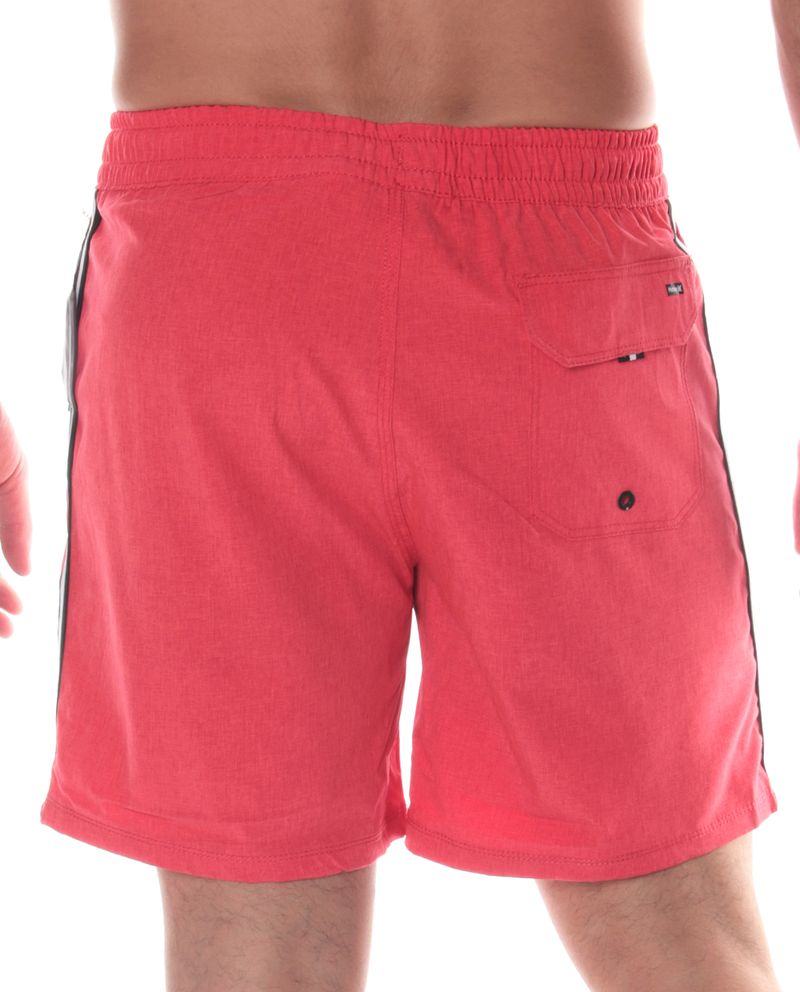 104662102-Short-de-baño-Hurley-rojo-heather-para-hombre
