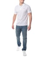 104825979-Camisa-polo-classic-fit-Oscar-de-la-Renta-blanca-mini-print-para-hombre