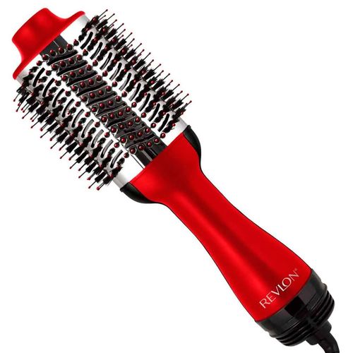 Cepillo Revlon One step volumizer titanium rojo