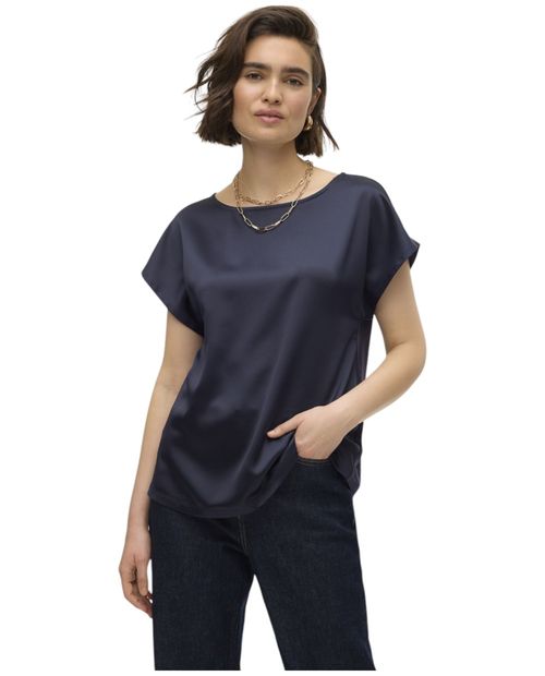 Blusa Vero Moda formal manga corta para mujer
