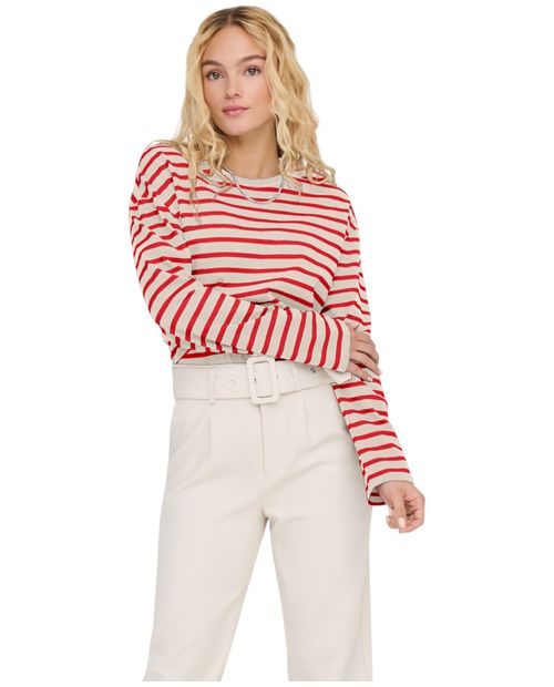 Blusa Only sweatshirt manga larga para mujer
