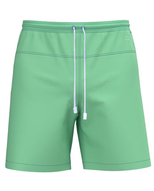 Calzoneta de baño Oscar de la Renta verde sólida para hombre