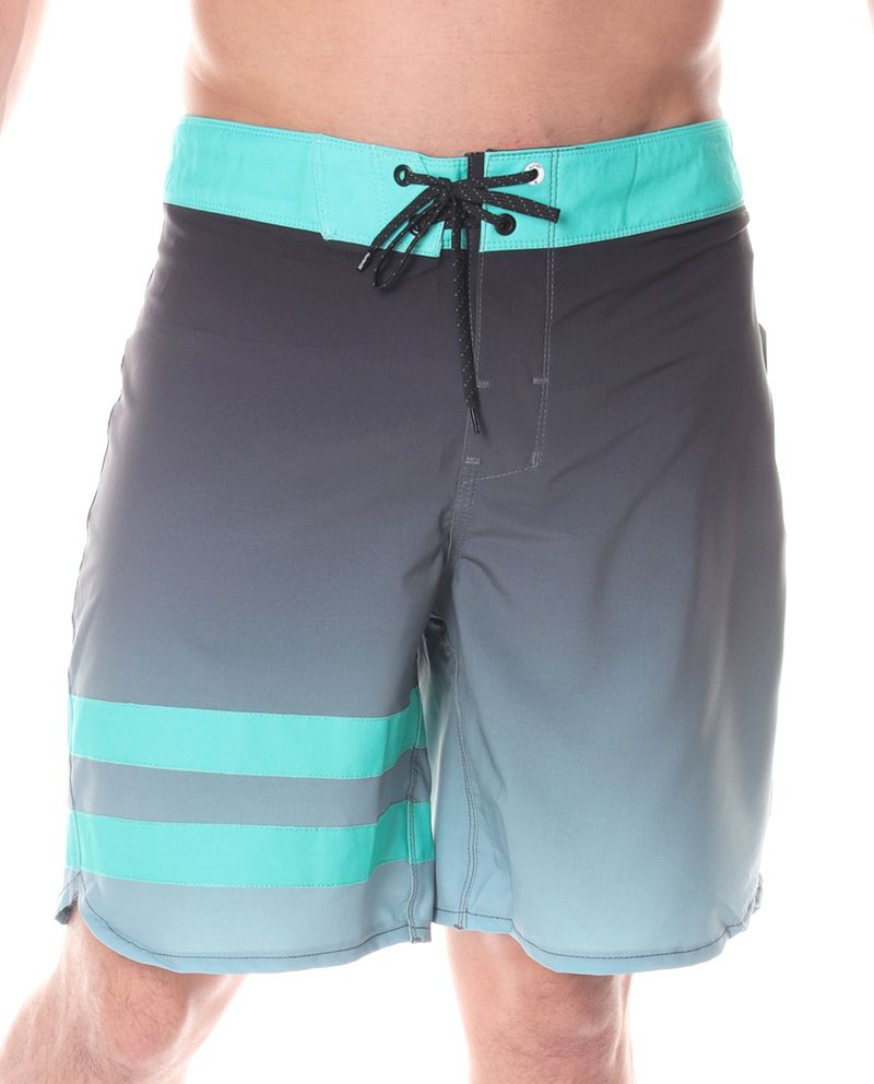 104804136-Calzoneta-de-baño-Hurley-negra-color-blocking-para-hombre