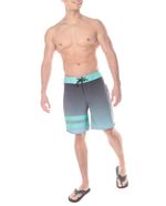 104804136-Calzoneta-de-baño-Hurley-negra-color-blocking-para-hombre