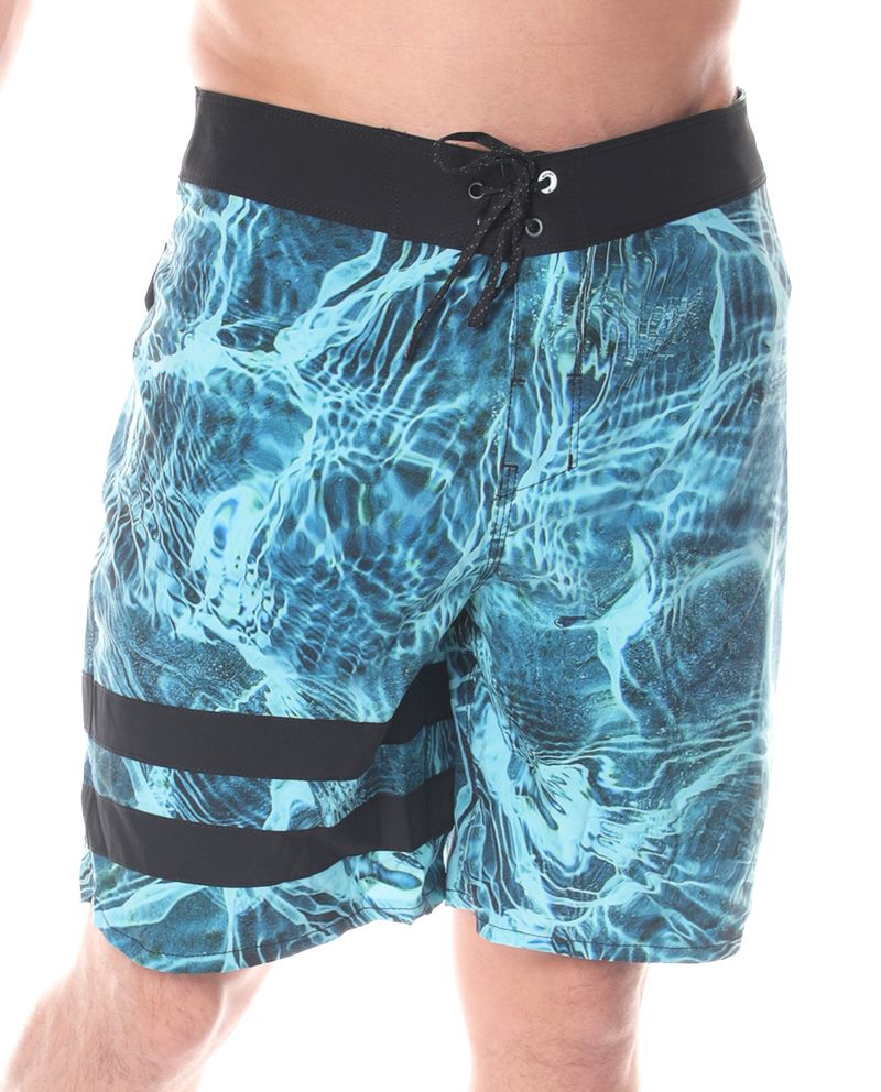 104804142-Calzoneta-de-baño-Hurley-azul-estampada-para-hombre