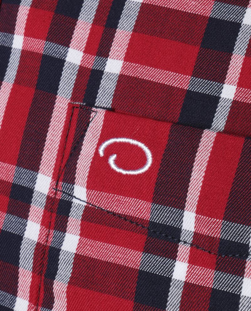 104826059-Camisa-casual-Oscar-de-la-Renta-classic-fit-roja-cuadriculada-para-hombre