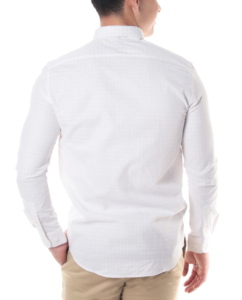 104826089-Camisa-casual-Oscar-de-la-Renta-classic-fit-beige-cuadriculada-para-hombre-