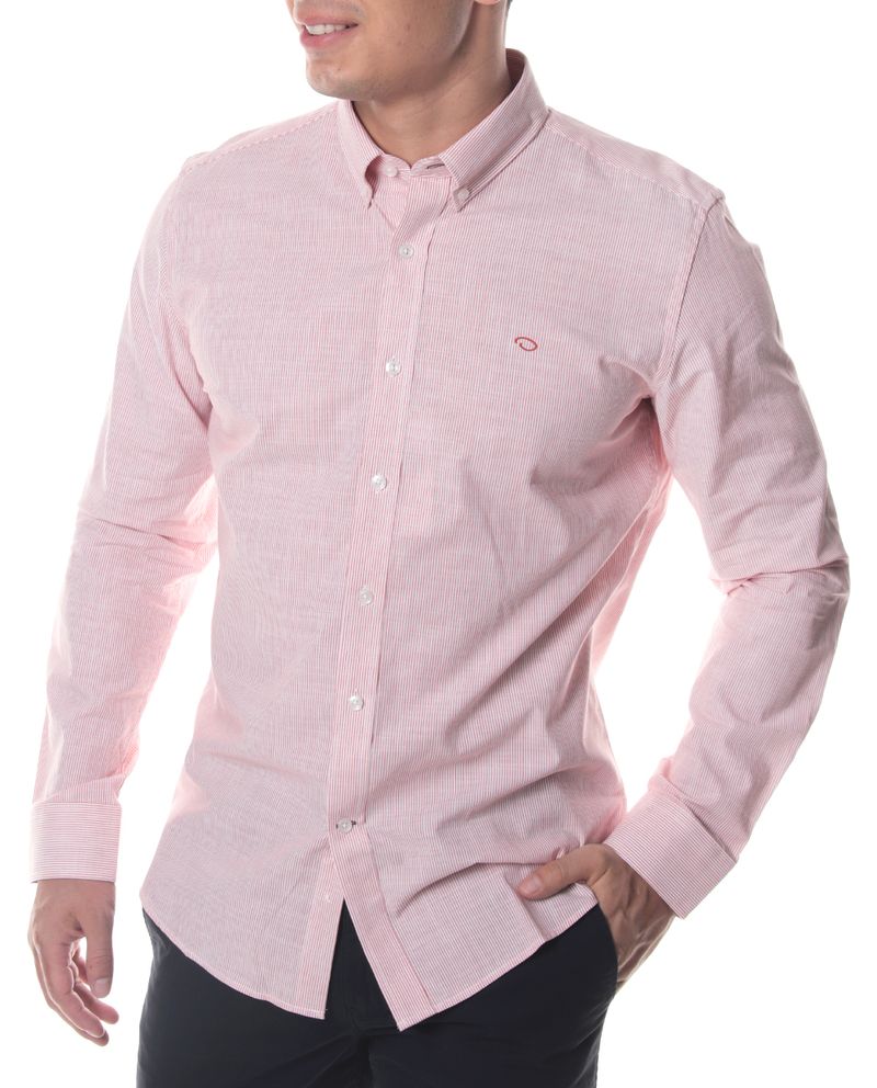 104826105-Camisa-casual-Oscar-de-la-Renta-tailored-fit-anaranjada-rayada-para-hombre-
