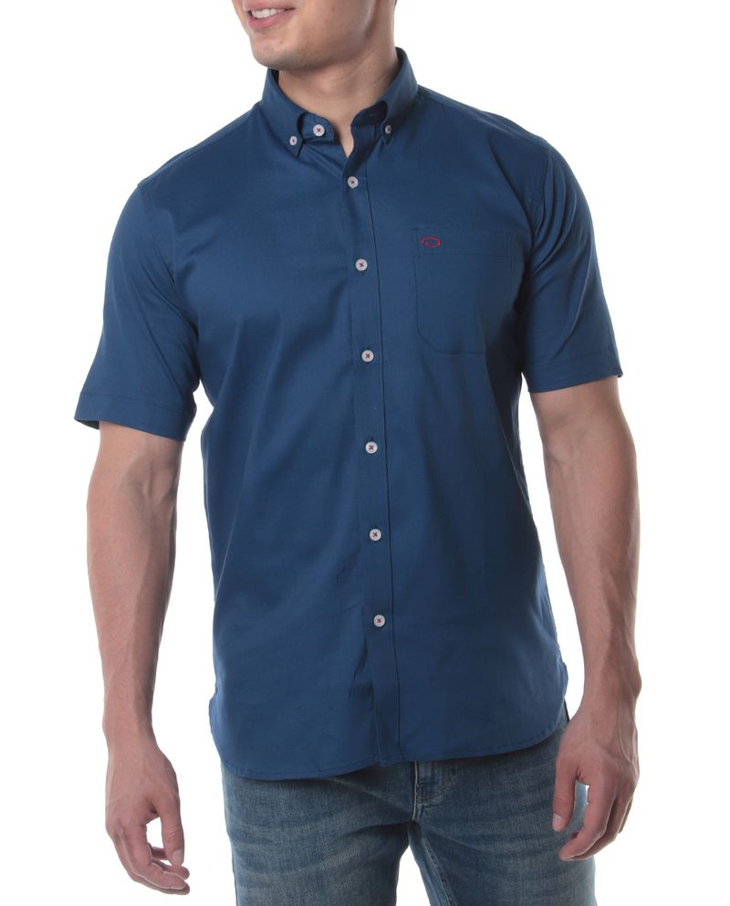 104825920-Camisa-casual-Oscar-de-la-Renta-classic-fit-azul-navy-solida-para-hombre