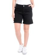104795367-Short-Nicolle-denim-negro-de-cintura-alta-para-mujer