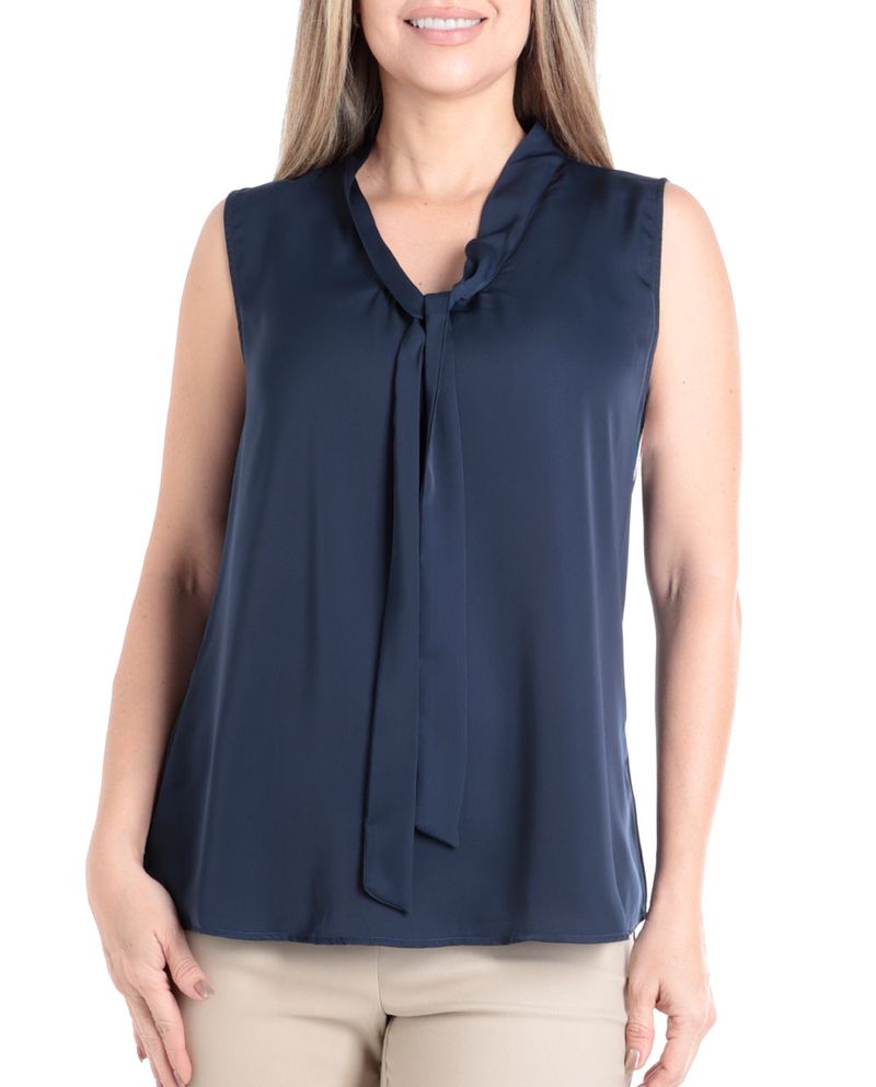 104827174-Blusa-Nicolle-formal-azul-sin-mangas-para-mujer