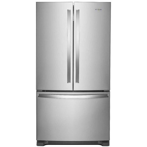 Refrigerador de puerta francesa de 25 pulgadas con certificación Energy Star WRFF3236RZ Whirlpool