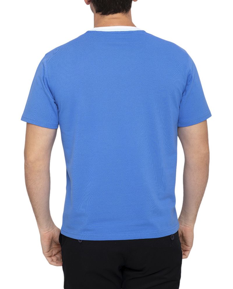 104795217-Camiseta-casual-Oscar-de-la-Renta-celeste-solida-para-hombre