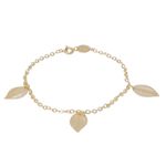 104841233-Pulsera-dorada-de-hojas-3mm-7.5--para-mujer