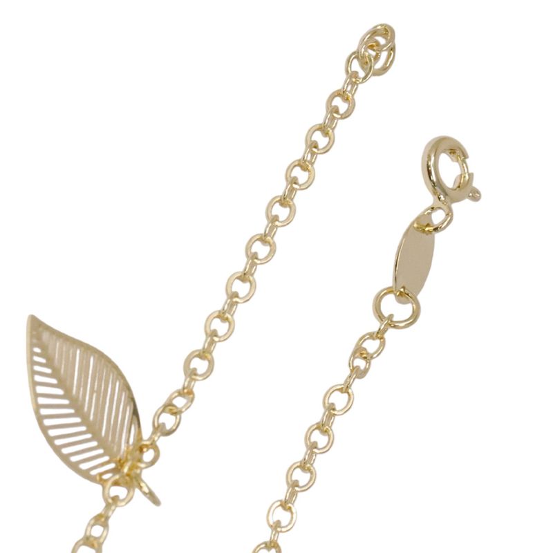 104841233-Pulsera-dorada-de-hojas-3mm-7.5--para-mujer