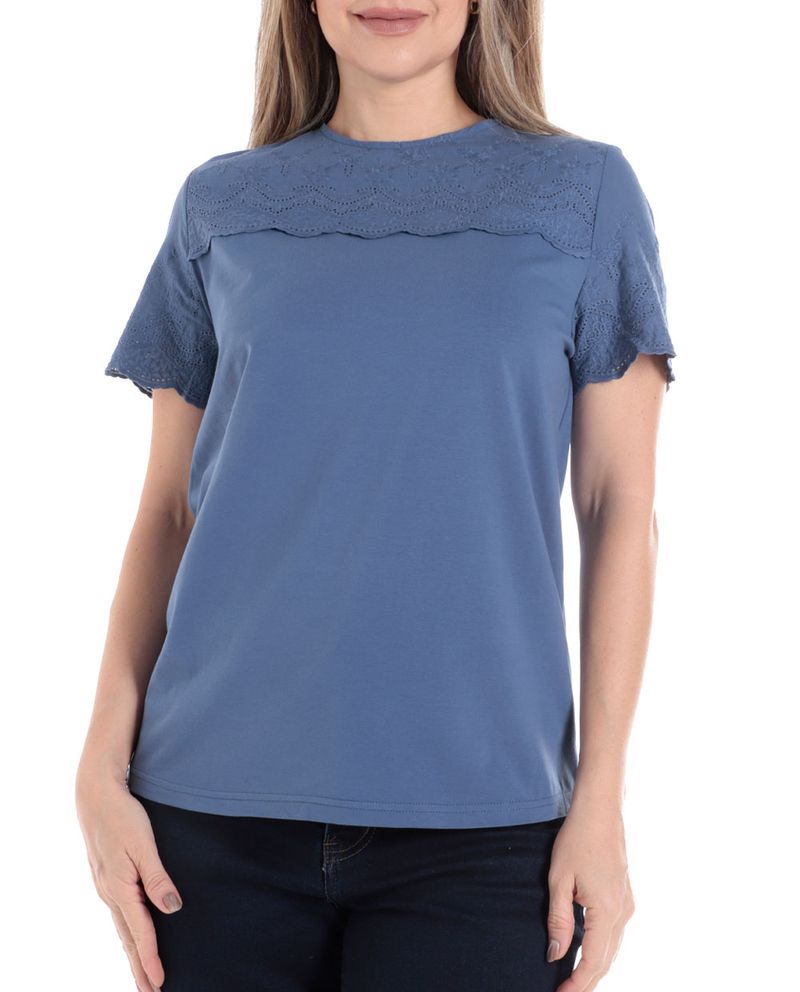 104707806-Blusa-Nicolle-casual-azul-manga-corta-para-mujer