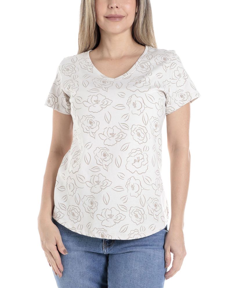 104812520-Camiseta-Nicolle-estampada-manga-corta-para-mujer