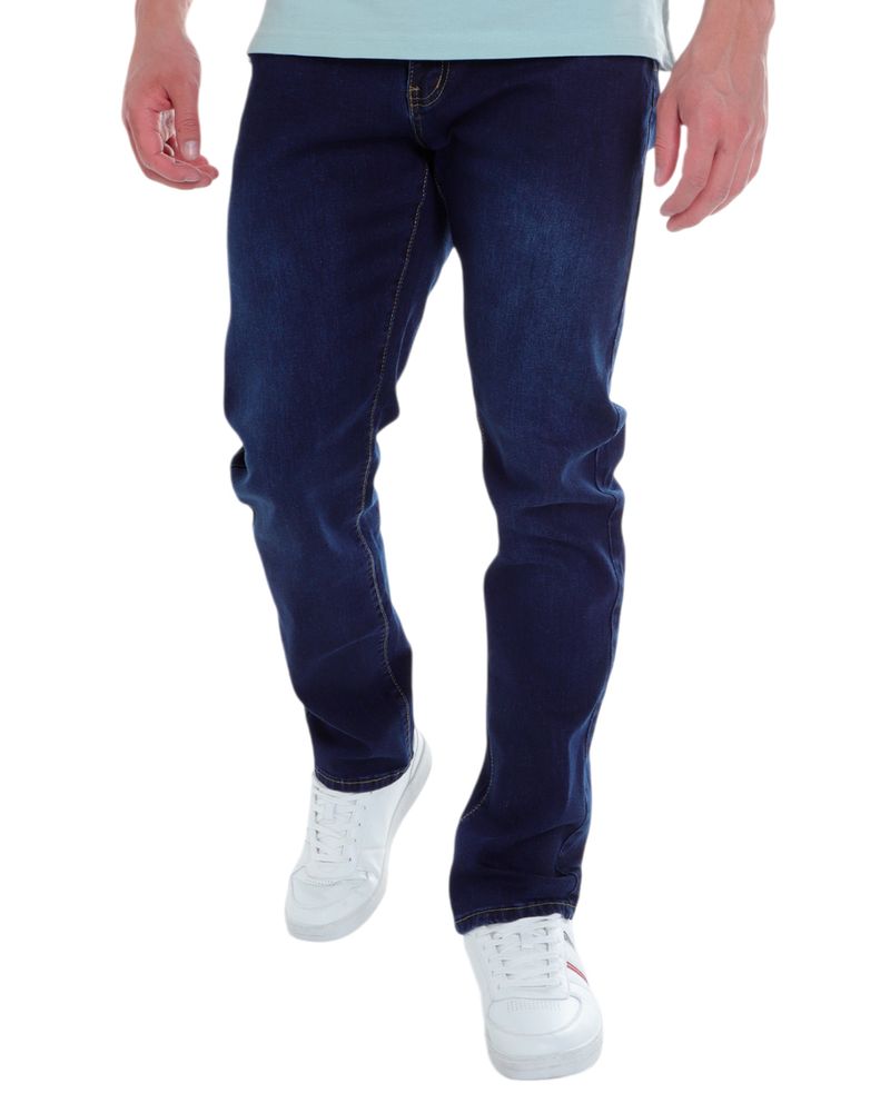 104826220-Jeans-Oscar-de-la-Renta-slim-fit-azul-oscuro-denim-para-hombre