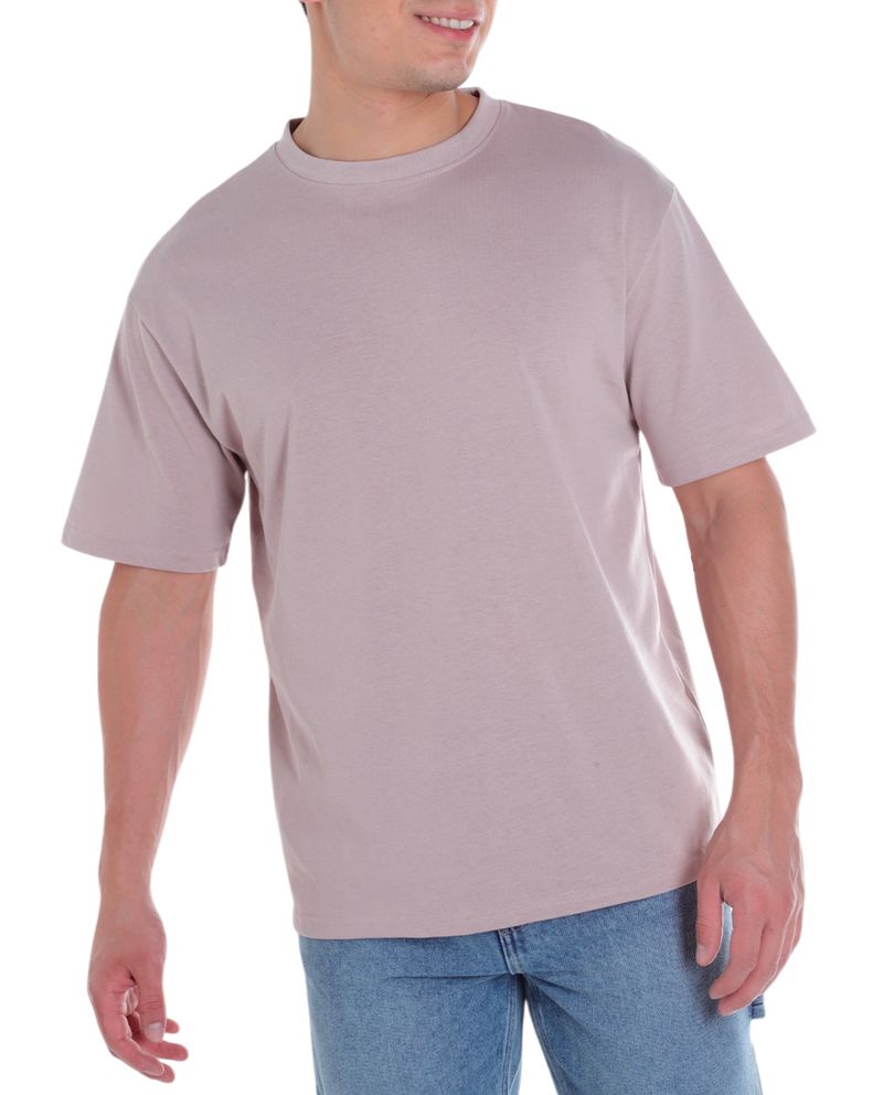 104828507-Camiseta-Denim-and-Flower-relaxed-fit-beige-solida-para-hombre
