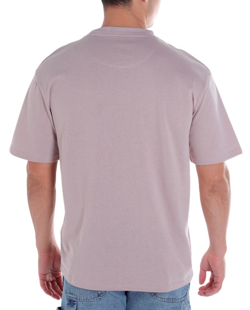 104828507-Camiseta-Denim-and-Flower-relaxed-fit-beige-solida-para-hombre