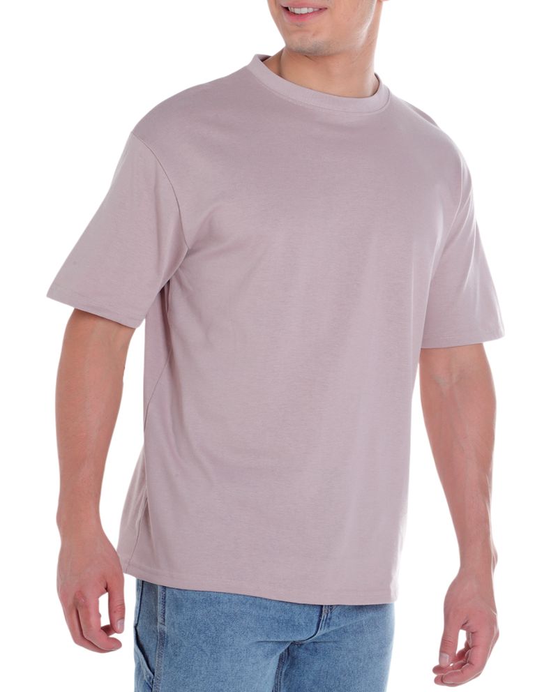 104828507-Camiseta-Denim-and-Flower-relaxed-fit-beige-solida-para-hombre