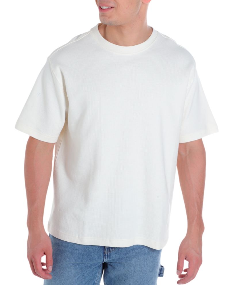 104828516-Camiseta-Denim-and-Flower-ivory-texturizada-para-hombre