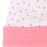 Gorro-bicolor-con-estampado-para-bebe-niña-101148342