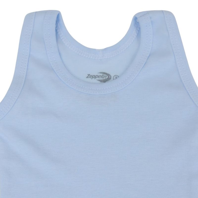 Camiseta-celeste-solido-para-bebe-niño-104451081