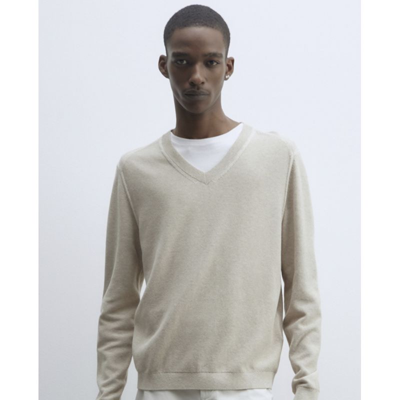 Suéteres Sweater Beige Hombre Sueter Pepe Jeans Hombre Jersey