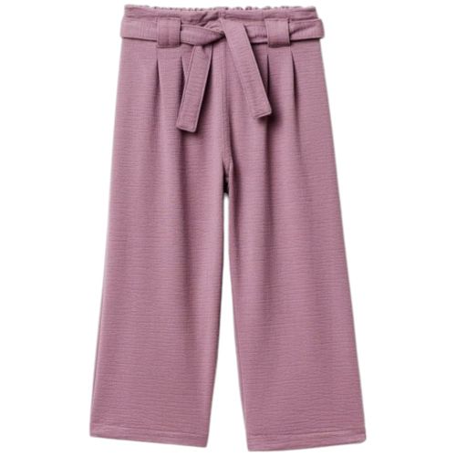 Pantalón rosado sólido para niña