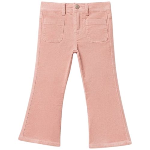 Pantalón rosado sólido para niña