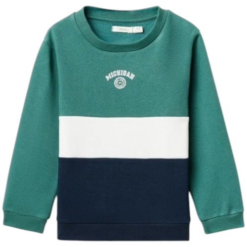 Suéter multicolor color blocking para niño