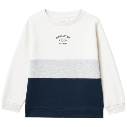 Suéter multicolor color blocking para niño