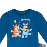 Pijama-de-2-piezas-bicolor-con-estampado-de-Bluey-para-niño-104847348