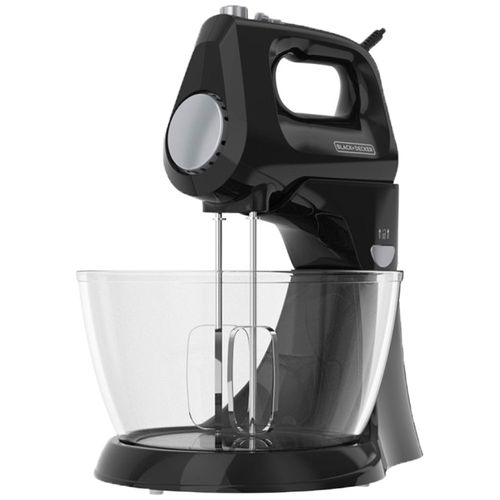 Batidora de pedestal 2 en 1  250wt negra